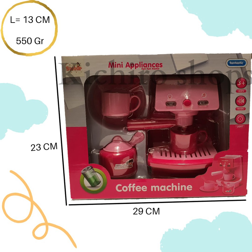 Mainan Anak Coffee Machine Mesin Kopi - Kichiro Shops