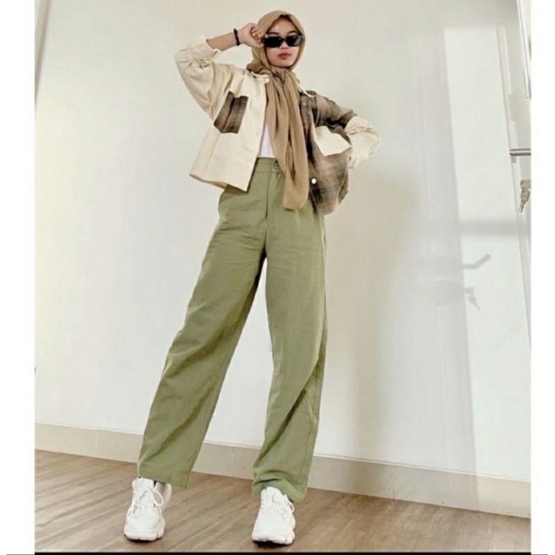 KULOT LINEN PREMIUM SEOUL LAURA SLIM KULOT LINEN HW