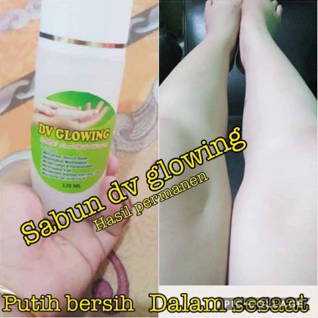 Sabun DV GLOWING,,  sabun badan n wajah 20x lbh cepat
