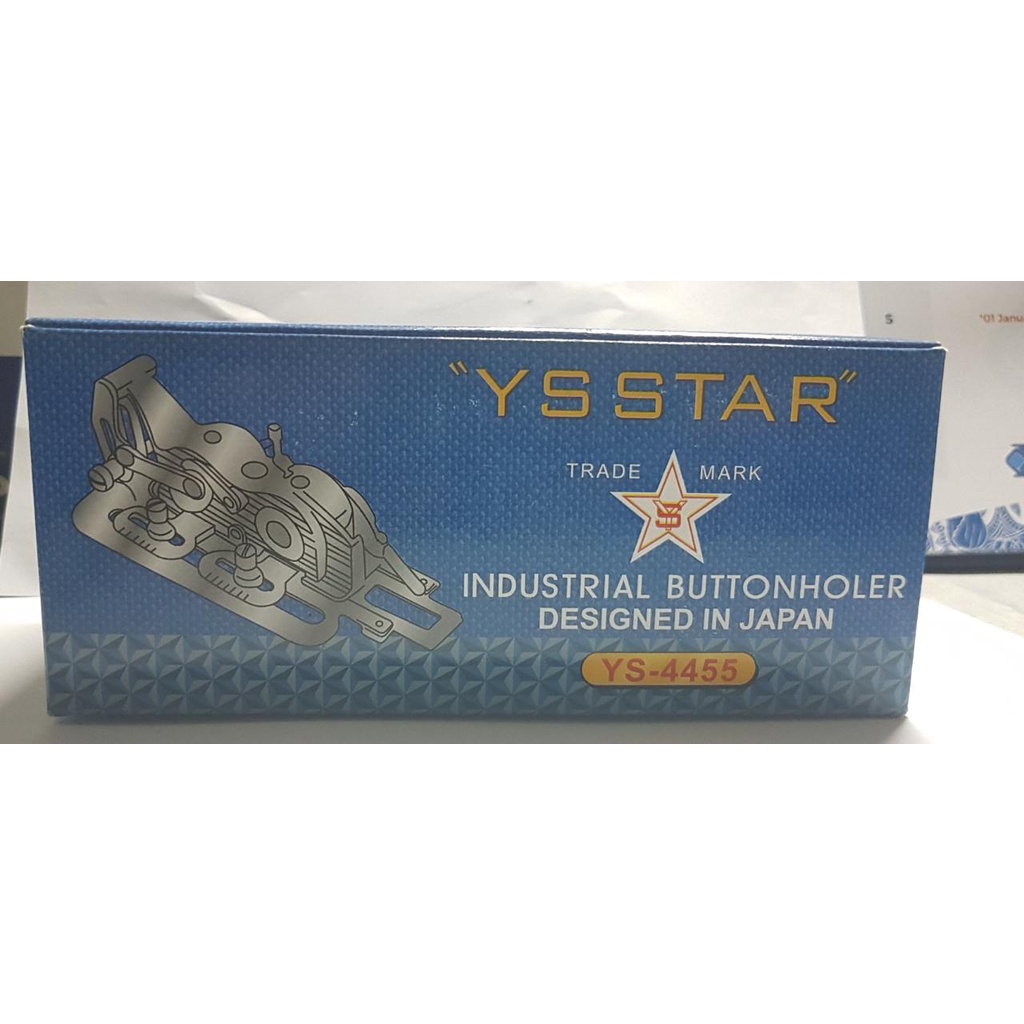 alat untuk membuat lubang kancing di mesin jahit konvesional/tradisional - YS-star 4455 original