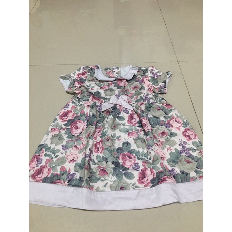 Dress Anak Chicco flower Preloved