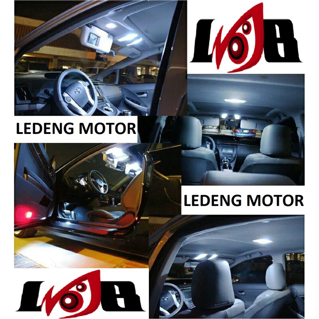 LED Plafon Cabin Mobil 31mm Interior Lampu COB Plasma Putih Terang