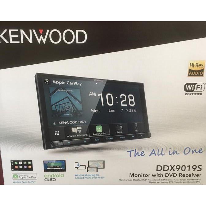 New Headunit Double Din Kenwood Ddx 9019 S / Ddx9019S
