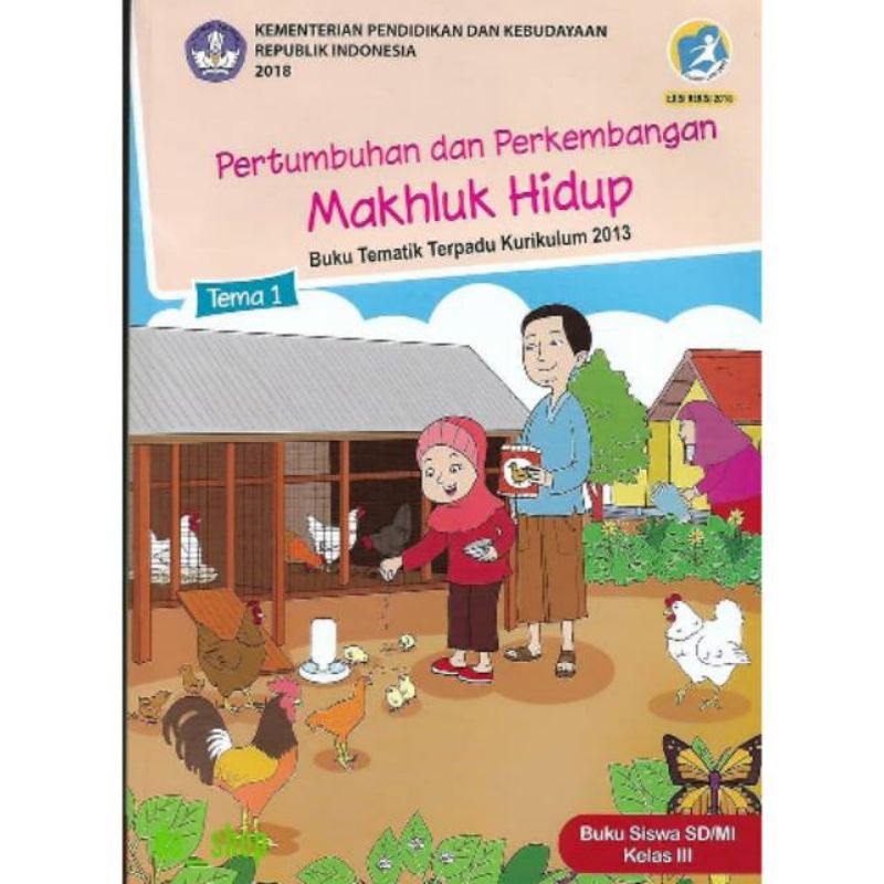 Jual Buku Tematik Kelas 3 Tema 1 Pertumbuhan Dan Perkembangan Makhluk ...