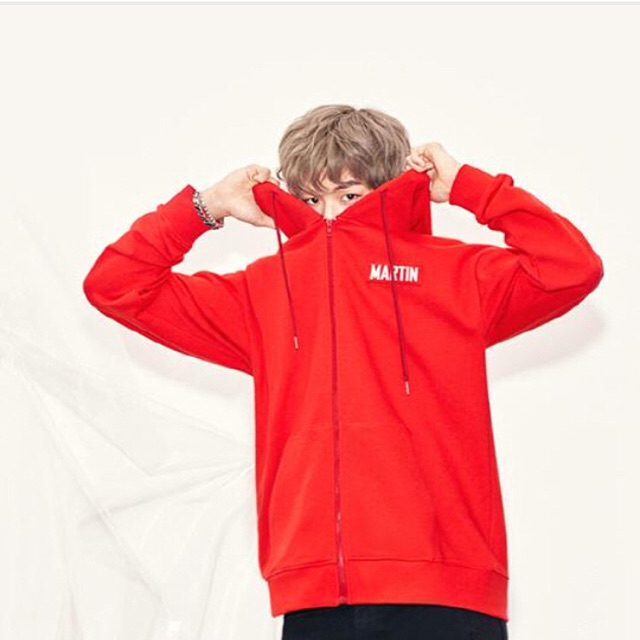Hoodie KPOP Korea Kang Daniel Wanna One LAP (Martin Merah)