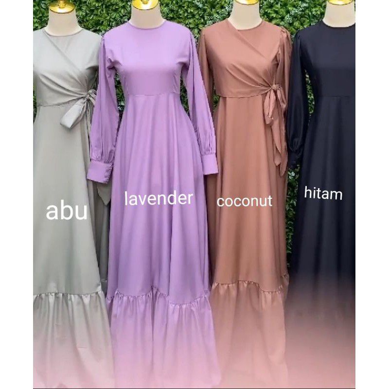 GAMIS WANITA/GAMIS WISUDA/FASHION WAMITA MUSLIM/GAUN KONDANGAN/GAUN FORMAL/GAUN KAWINAN/GAUN PERNIKAHAN/GAUN WEDDING DRESS