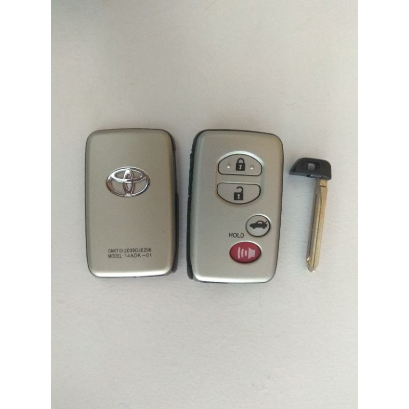 casing kunci remote smart key toyota camry altis