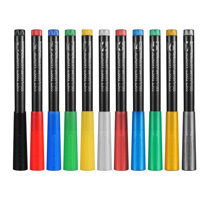 DSPIAE Soft Tipped Marker basic color Paint Gundam Model Kit spidol