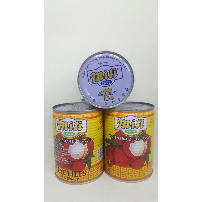 

Buah Kaleng Lychees Mili