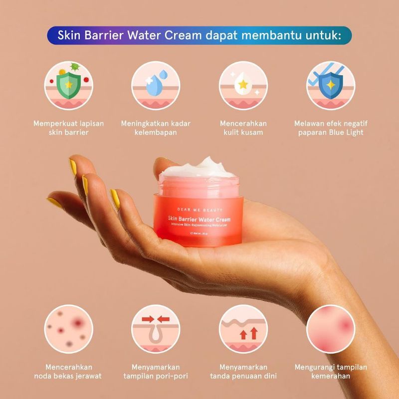 Dear Me Beauty Skin Barrier Water Cream 30g