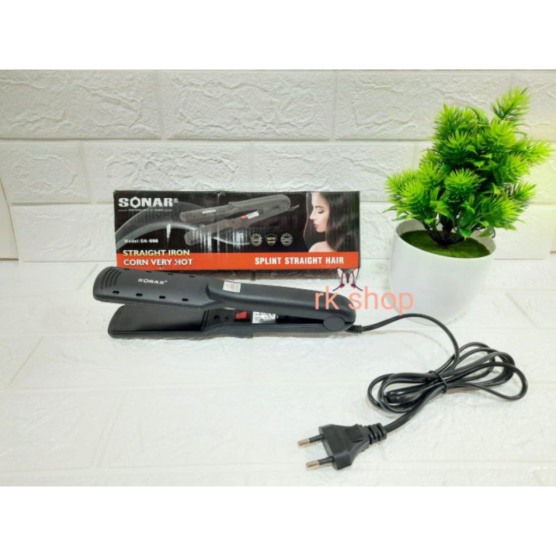 CATOK CATOKAN RAMBUT SONAR SN698 BLACK HITAM/ CATOK LURUS SONAR MURAH