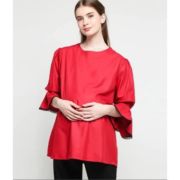 Baju Hamil Kerja/Kemeja Hamil Kerja/Blouse Hamil Kerja/Baju Hamil Jumbo Alexandra