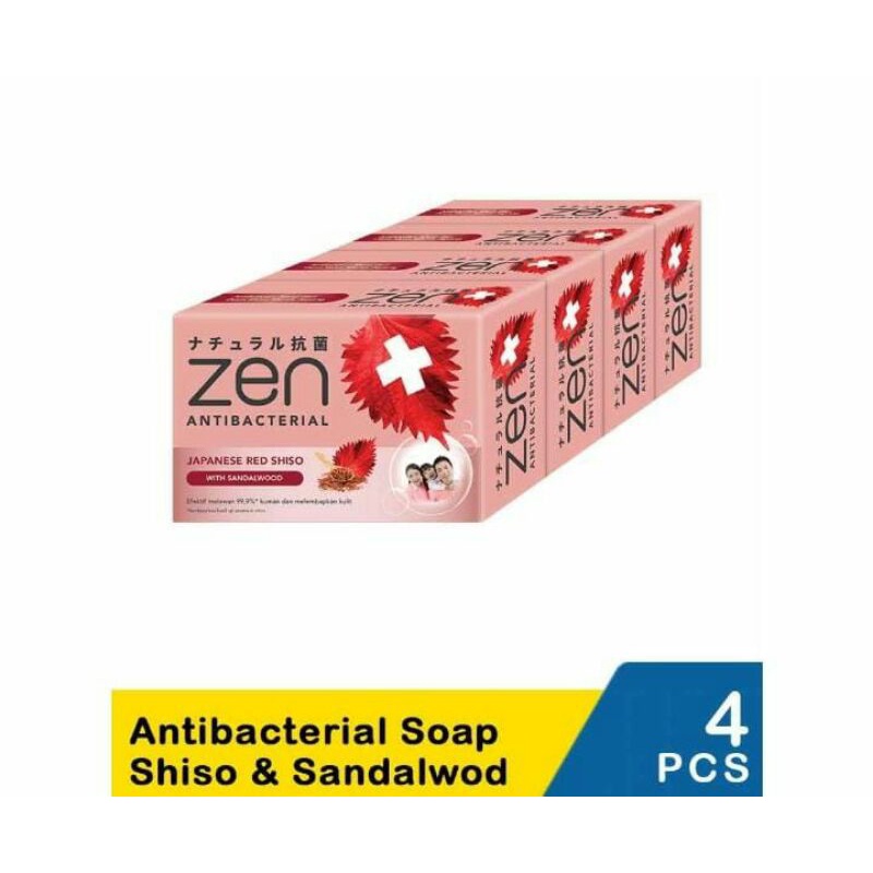 zen sabun batang isi 4