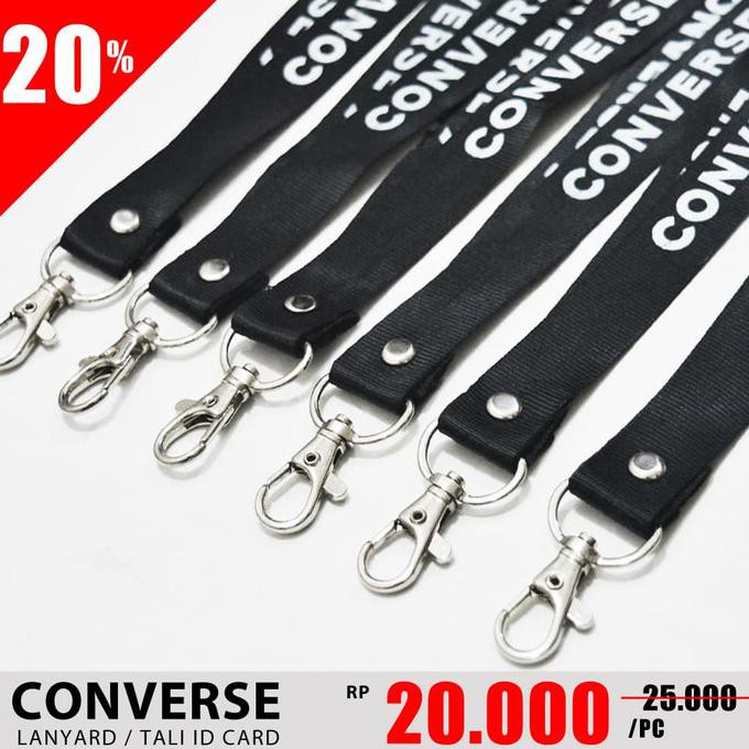 

Cuci Gudang Awal Tahun LANYARD CONVERSE / GANTUNGAN ID CARD / TALI ID CARD CONVERSE Big Sale