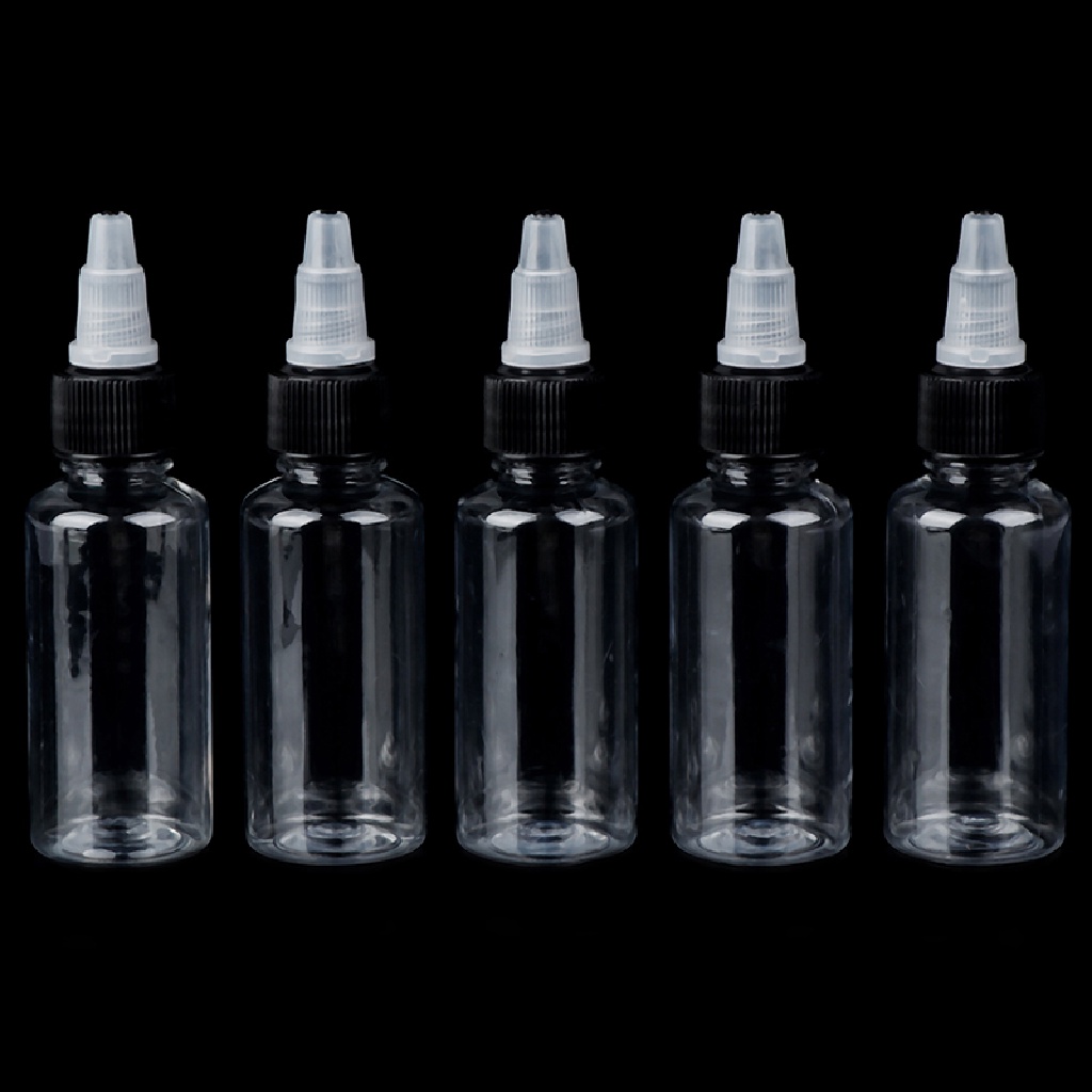 [HeavenDenotation] 10Pcs/Set 30ml Paint Mixed Bottle Empty Storage Bottle Liquid Bottled Separately