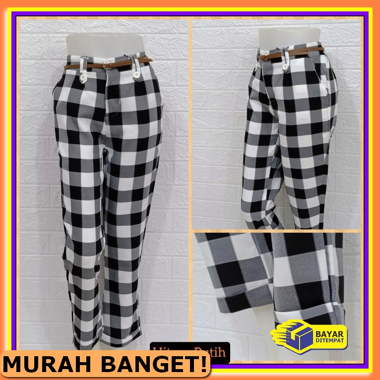 [Kekinian]#146 Celana Kain Merek Luizzi Bahan Celana Merek Luizzi SL210 Celana Panjang Baggy Pant Ba