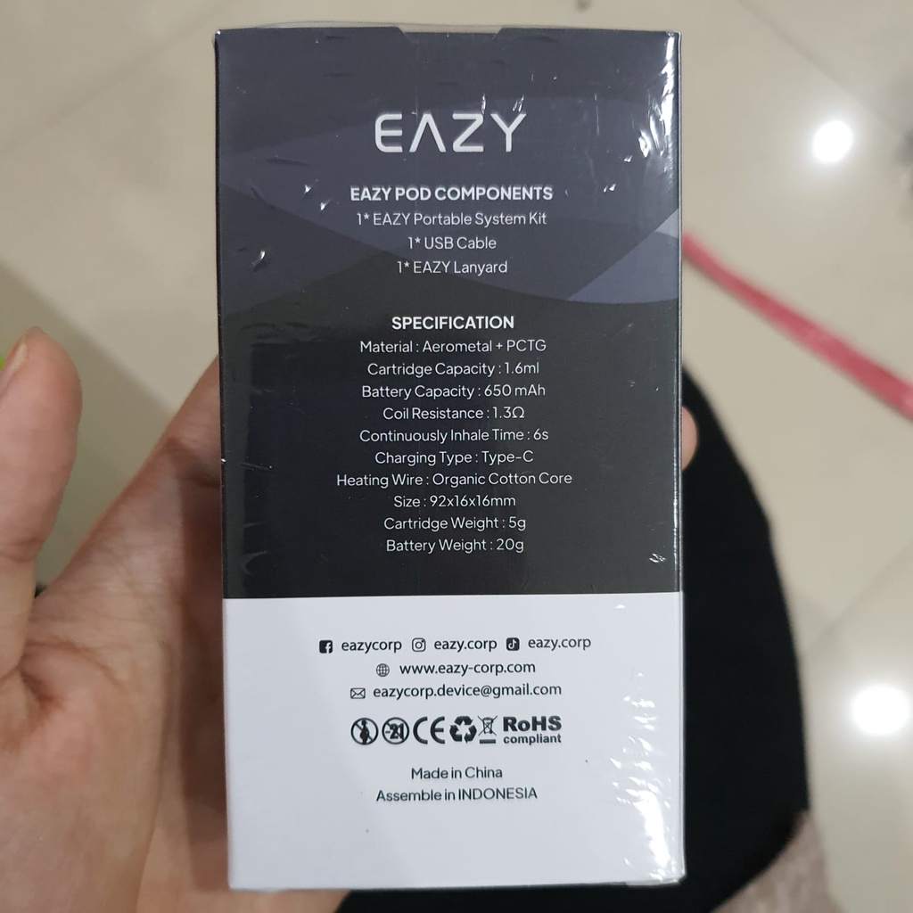 KEMASAN BARU - EAZY STICK  - FREE LANYARD