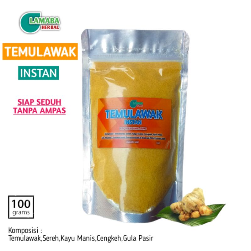 

Temulawak Instan Bubuk Sari Temulawak Wedang Minuman Herbal 100 gram