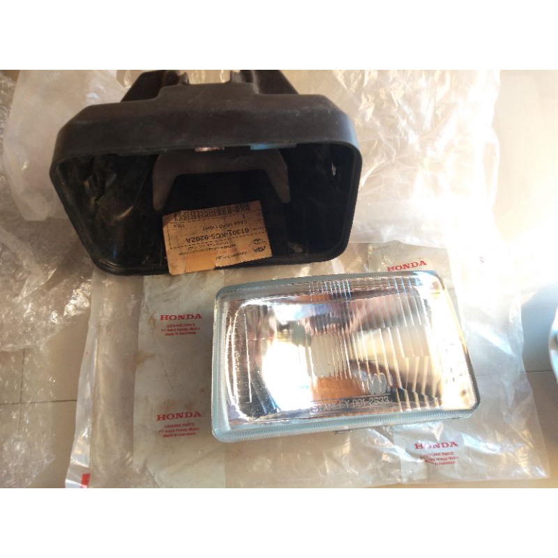 REFLEKTOR SET BATOK HONDA GLK GL 100 HONDA WIN MUDA