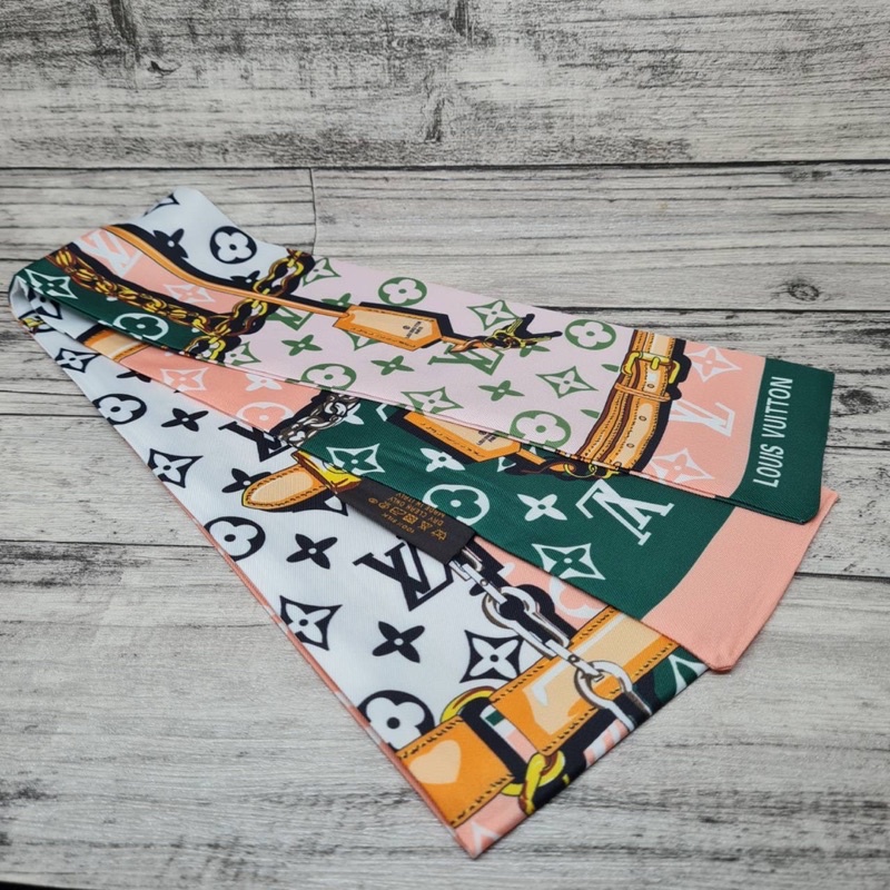 levi twilly scarf syal for handbag / twilly tas premium quality / aksesoris tas twilly