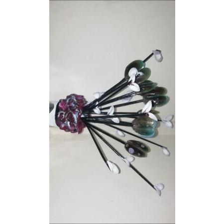 kulit kerang hijau kerajinan tangan 100 grm