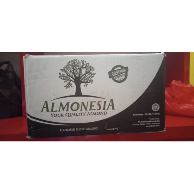 

almond slice kemasan repack 100gr