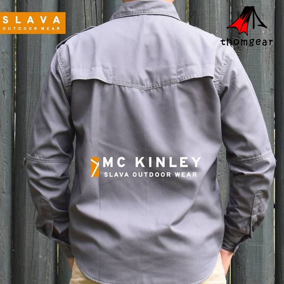 Thomgear Slava Mc Kinley Pdl Bahan American Drill Kemeja Tactical Pakaian Dinas Lapangan Thomgear