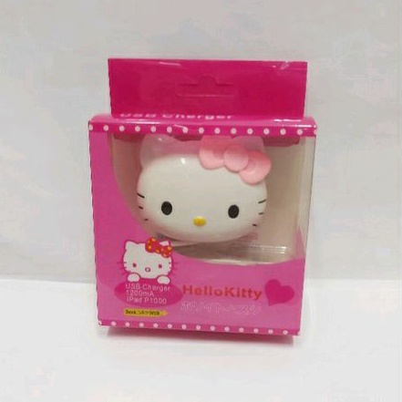 Charger Karakter Hello Kitty Warna Warni  Micro USB ( RANDOM)