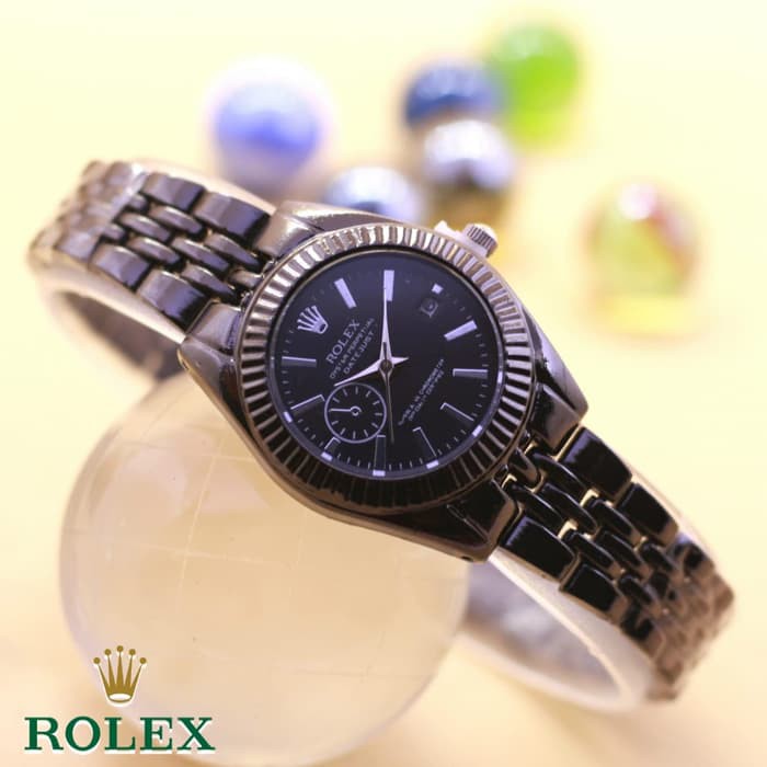 JAM TANGAN MURAH/JAM ORIGINAL/ JAM TANGAN ROLEX CEWEK RANTAI 3786