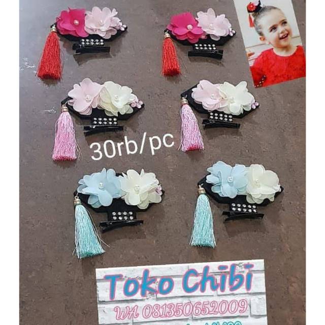 Pita imlek jepit rambut imlek