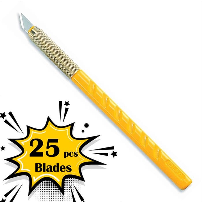 

OLFA Art Knife 10B With 25pcs Blade!