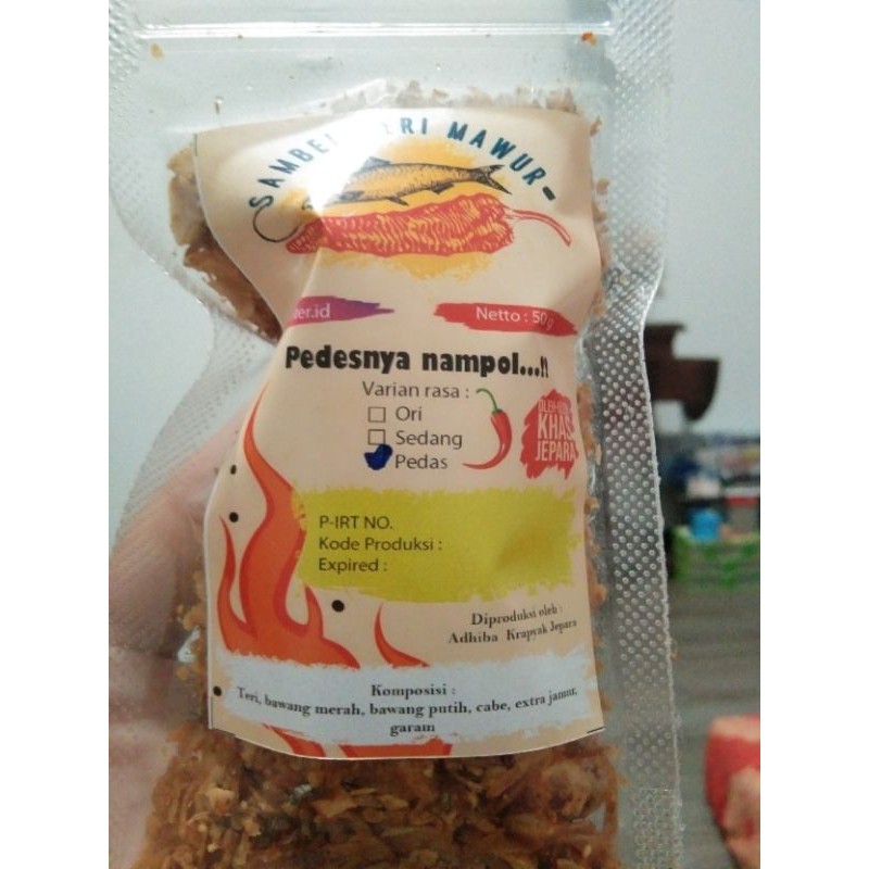 

sambelteri/teri sambel