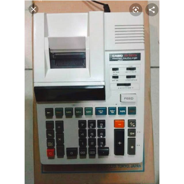 

KALKULATOR/CALCULATOR PRINTER CASIO 14 DIGIT/HIGH SPEED/BEST PRODUK#ORIGINAL