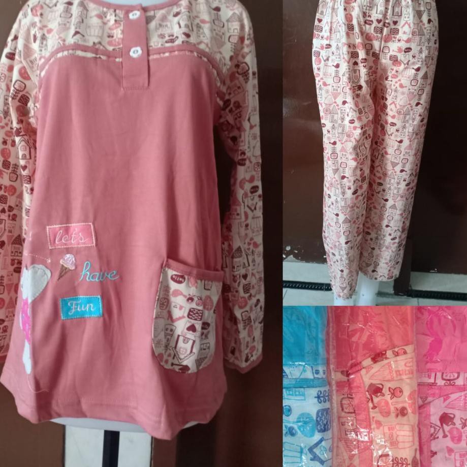 [Shopee.ID] - Baby Doll Lengan Panjang AMRO