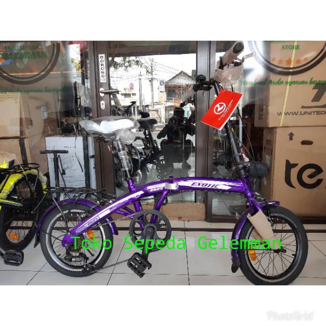 Sepeda Lipat 16 Exotic 2625