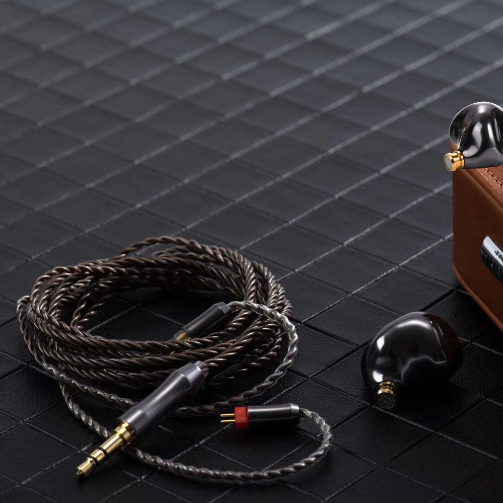 Tinhifi T5 Earphone In Ear Hifi Doc Carbon Molecular Diafragma Dengan Kabel Upgrade Bisa Dilepas