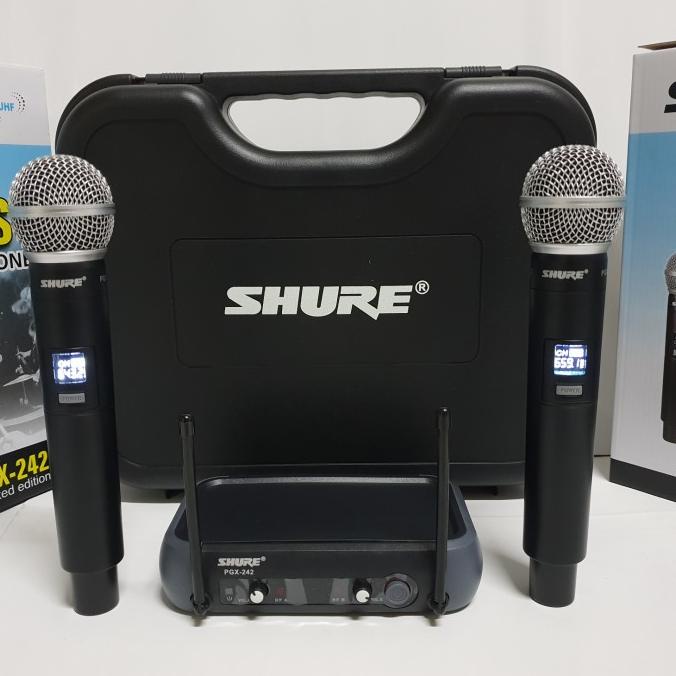 MIC SHURE PGX 242/PGX 242 WIRELESS MICROPHONE