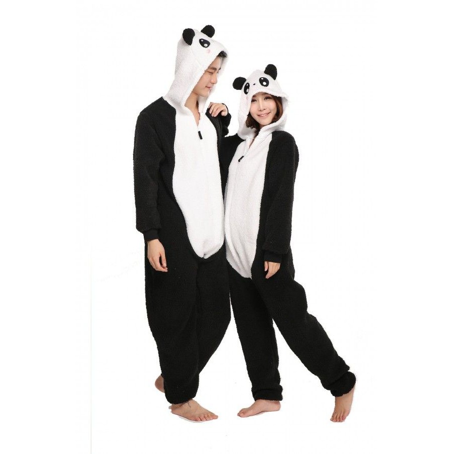 Kostum Pajamas Karakter Panda Costume Cosplay Character Dewasa Onesie Unisex