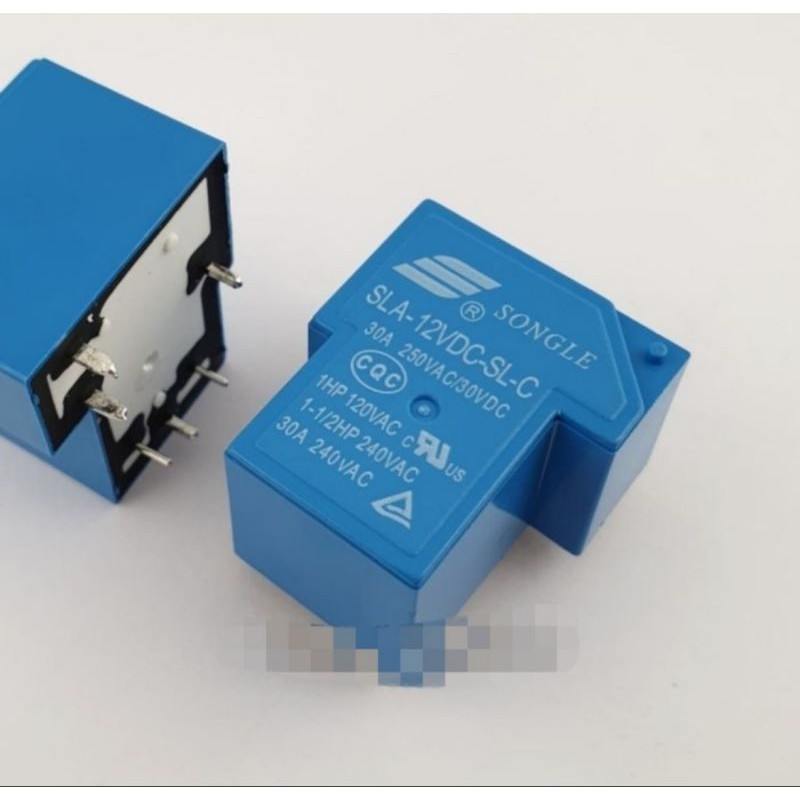 relay songle 12v 12volt 12 volt 30a 30 ampere 6pin 6 pin 6p