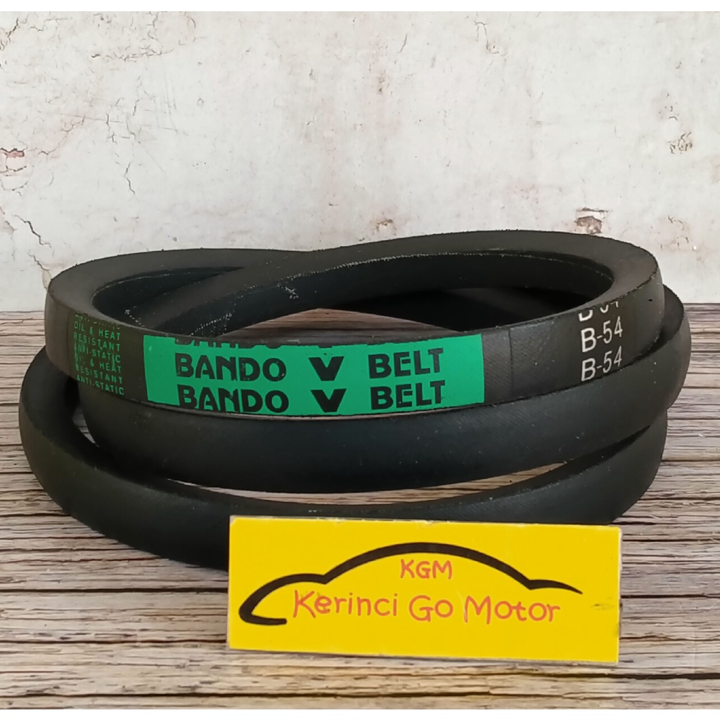 BANDO VAN BELT B-54 V BELT TALI KIPAS B54 FAN BELT VANBELT POLOS B-54