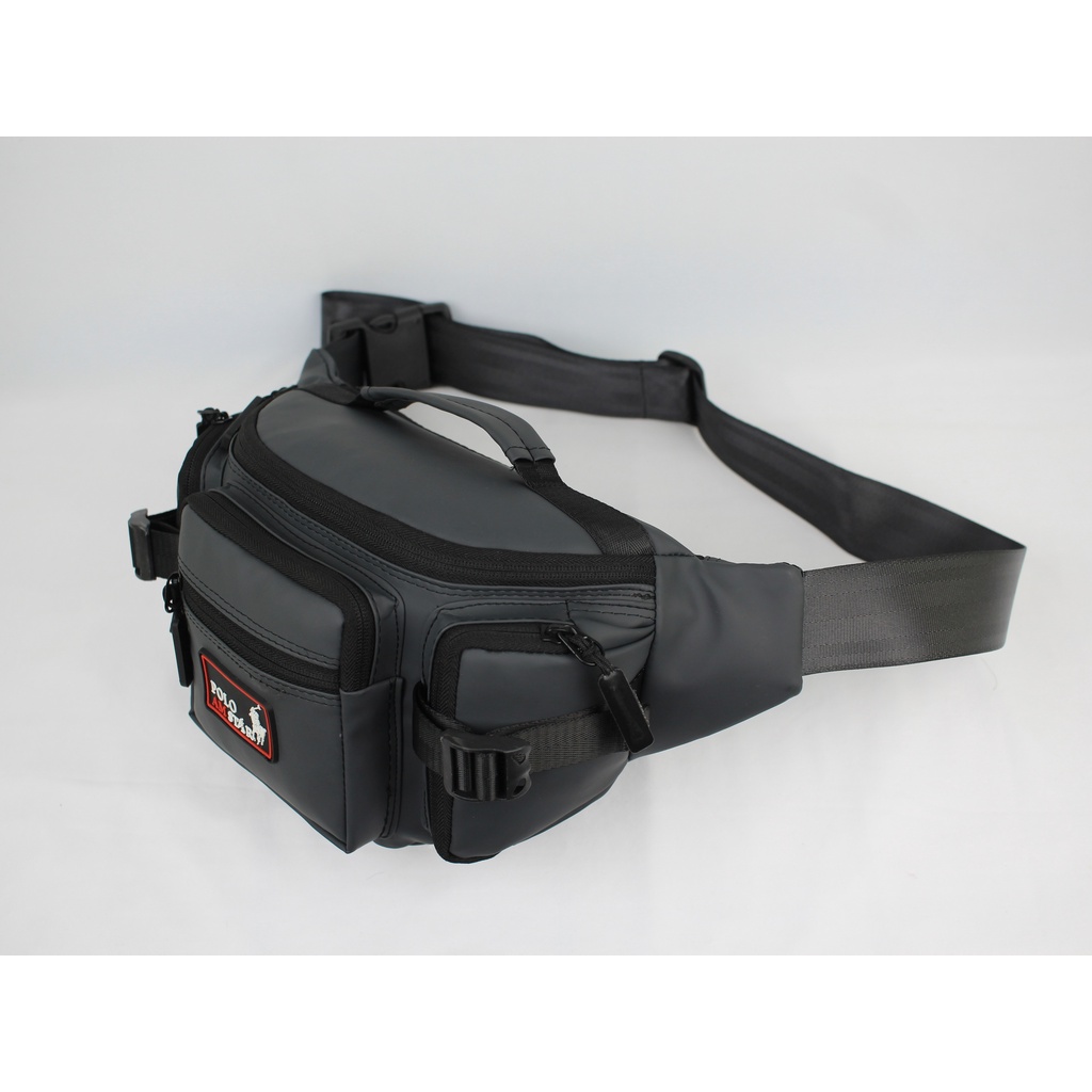 Tas Pria Tas Selempang Waterproof Polo Amstar Best Quality Tas Pinggang Waistbag Anti Air