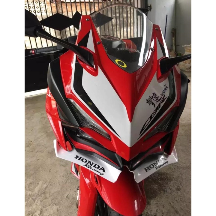 WINGLET CBR150R K45R-CBR 250 RR WINGLET AERODINAMIS SAYAP HONDA CBR 250 RR 2017-2022 &amp; CBR 150R K45R TAHUN 2021-2022