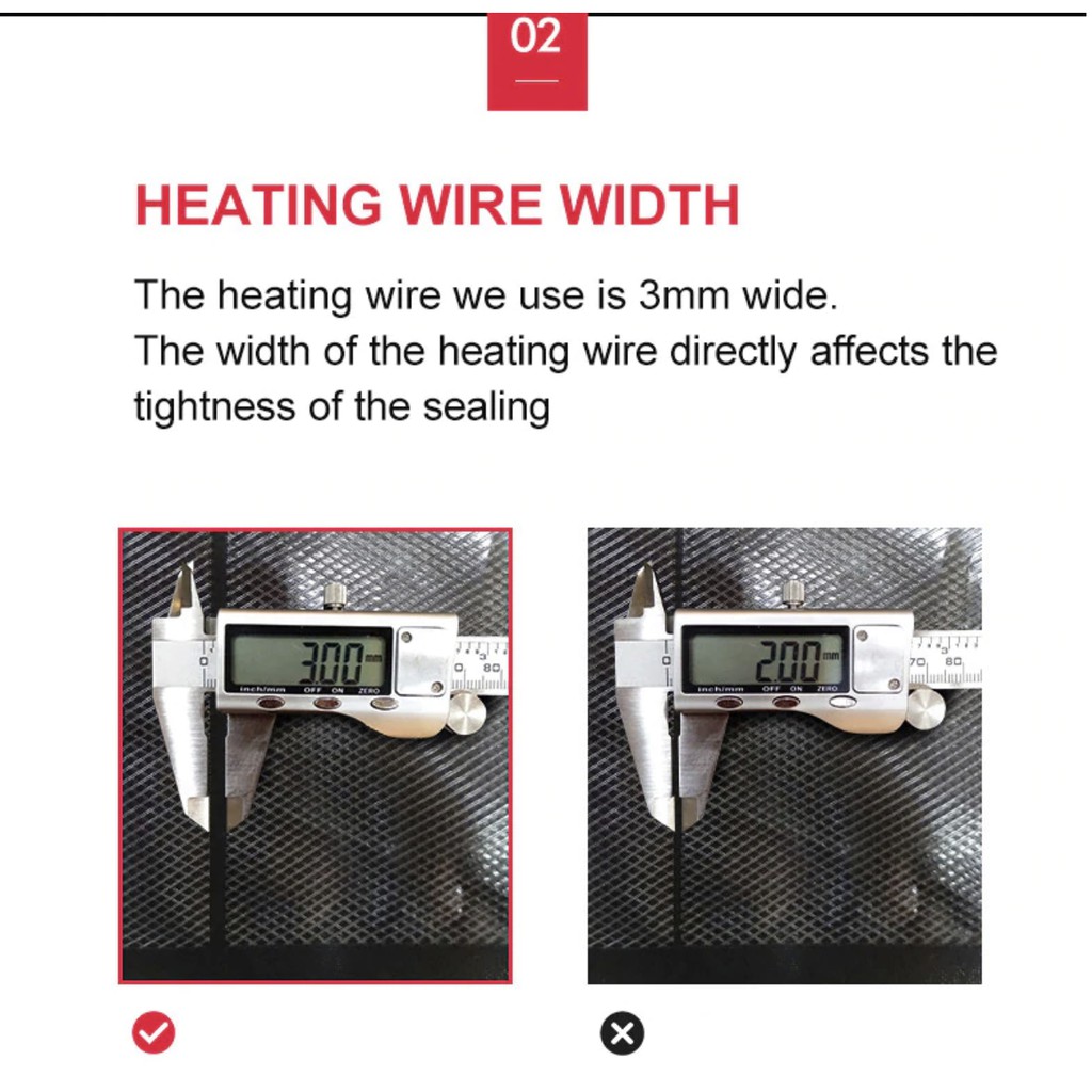 Ronegye Elimiya E2901-M Portable Food Vacuum Sealer Mesin Vacum Makanan Vakum