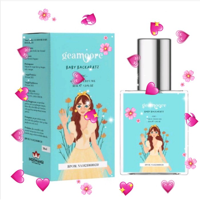 GEAMOORE INSPIRED PARFUME  30 Ml SPRAY ORIGINAL KEMASAN BARU