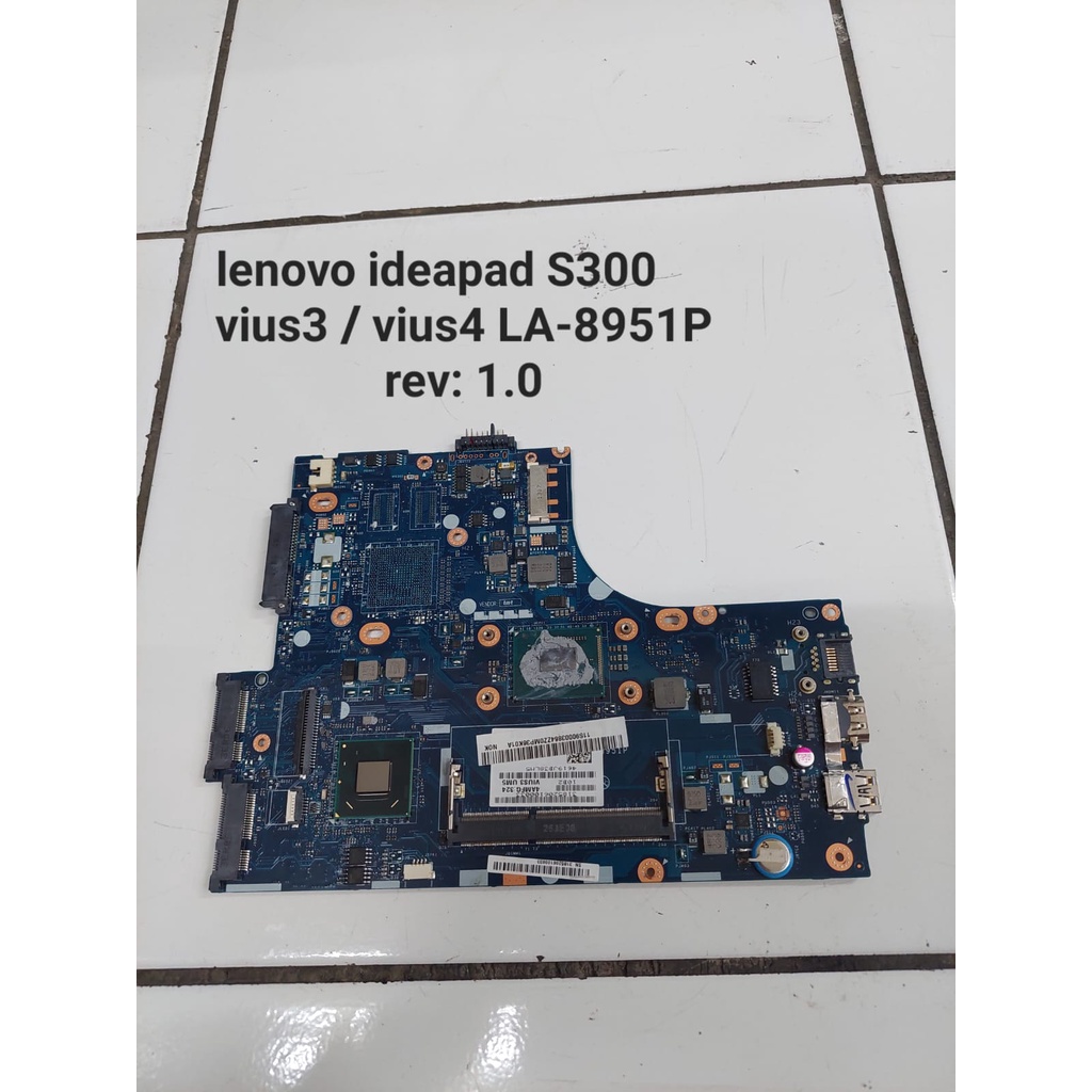 mobo laptop lenovo ideapad S300 normal tanpa kendala blom pernah rusak