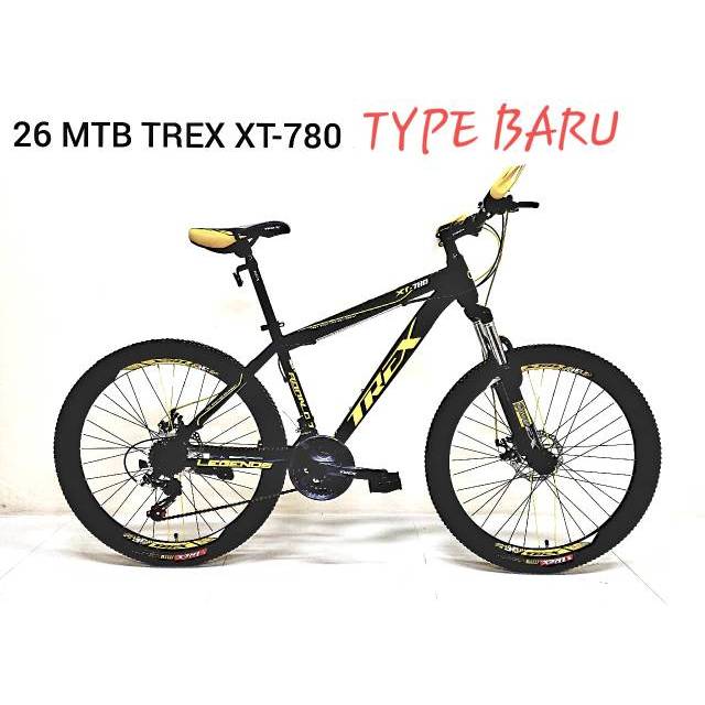  Sepeda  Gunung Uk  26 Trex XT 780 XT Shopee Indonesia