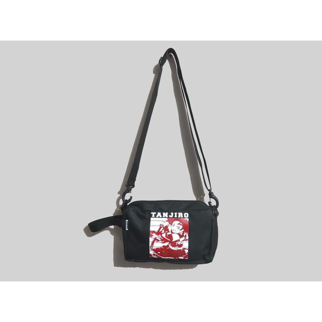 slingbag tanjiro tas kimetsu no yaiba slempang anime