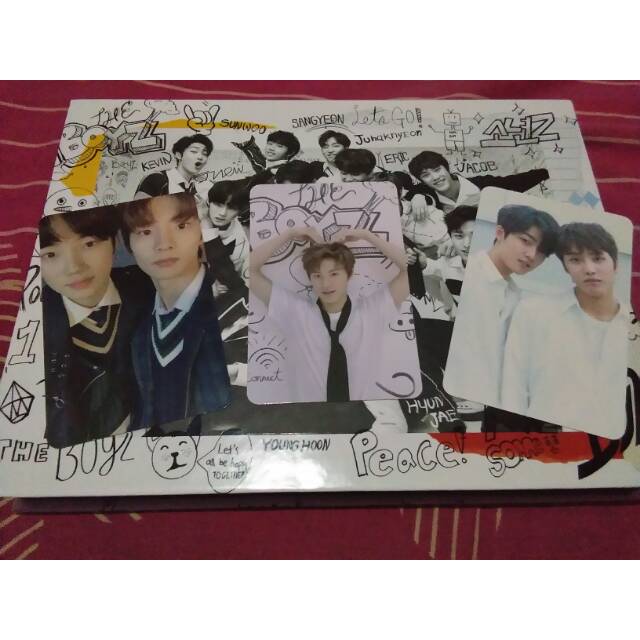 PHOTOCARD THE BOYZ THE FIRST ALBUM