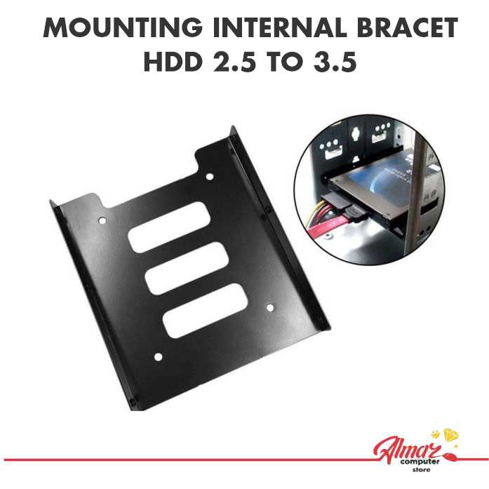 HDD SSD 2.5 TO 3.5 Internal Mounting Bracket