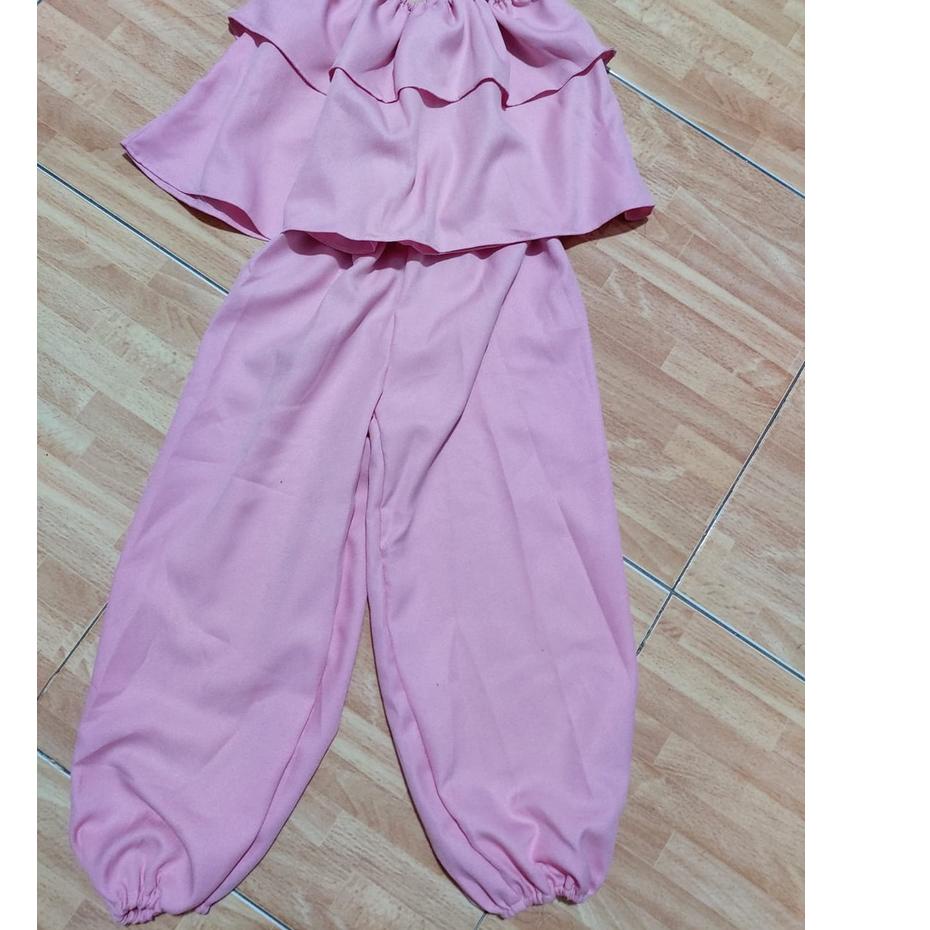 Oke Price.. stelan anak prempuan/ /model korea style/stelan anak sabrina korea style/stelan baju ana